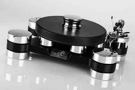 Стол винилового проигрывателя Transrotor DARK STAR SILVER SHADOW 9 дюймов Стол винилового проигрывателя Transrotor DARK STAR SILVER SHADOW 9 дюймов
